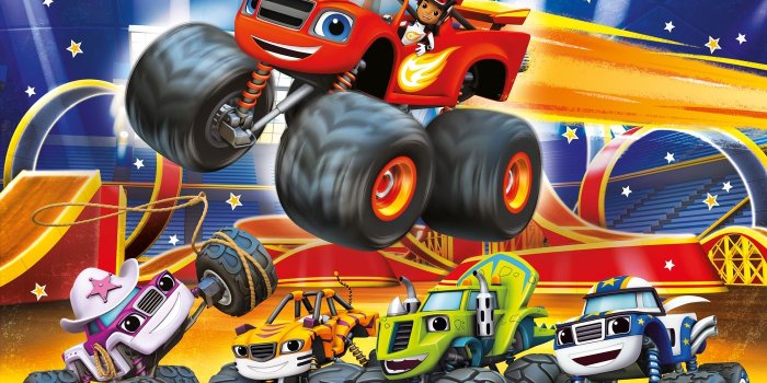 1400x996 Baby Blaze And The Monster Machines - Blase De Monster Machine