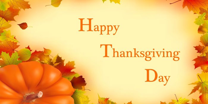1920x1200 happy thanksgiving day wishes pumpkin yellow red leaves holiday hd