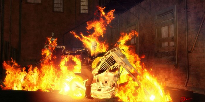 2376x1336 Comics Ghost Rider Johnny Blaze HD Wallpaper Backgroundss Image