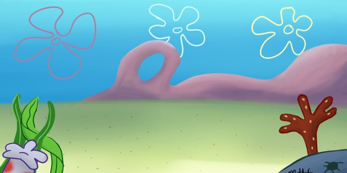 1920x1080 Spongebob Flower Sky Backgrounds FREE Pictures on GreePX