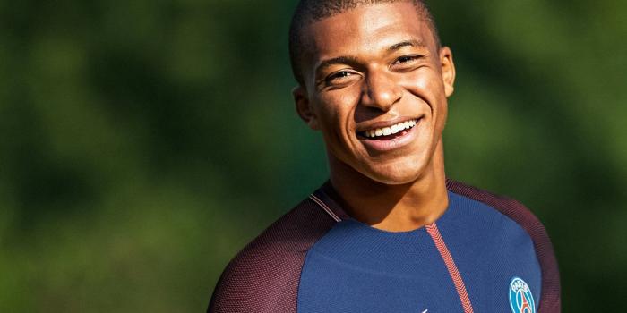 2560x1600 Download wallpapers PSG, Mbappe, footballers, soccer, Ligue 1