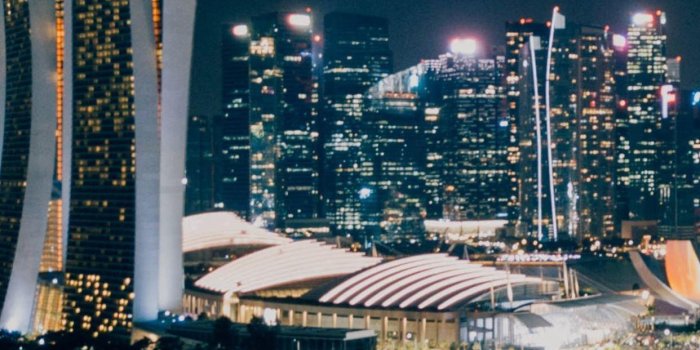 1242x2688 iPhone Singapore Night Wallpapers