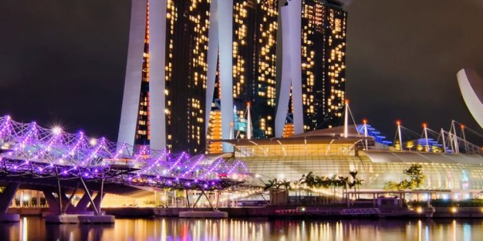 1080x1920 City singapore hotel night iPhone 8 Wallpapers Free Download