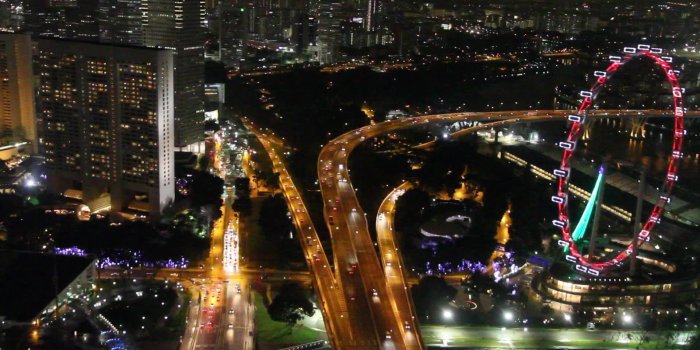 1920x1080 Singapore Flyer Night Lights Wallpaper – Travel HD Wallpapers