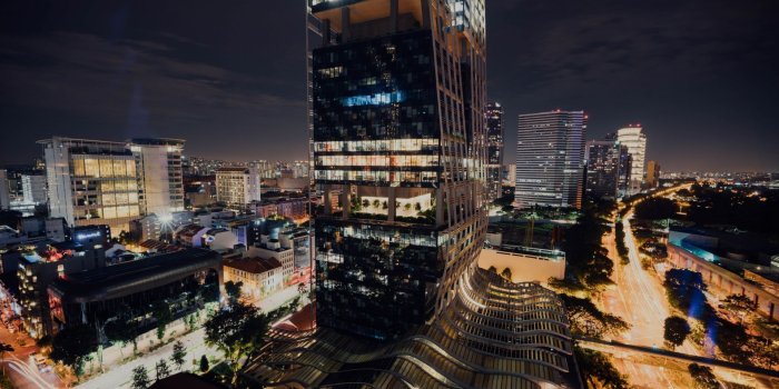 1920x1080 Night, City, Skyscraper, Singapore, Asia HQ Image Free Wallpaper