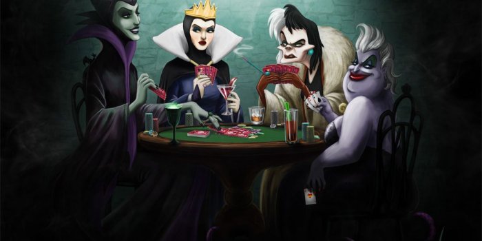 1100x788 Disney Villainswallpaper disney iphone floral Cruella de Vil Jafar