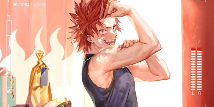 1332x850 Wallpaper look, posing, My Hero Academia, guy, Boku No Hero