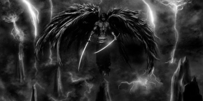 1555x1045 150 Elegant Darkness Angel Wallpaper Ideas - Cameeron Web