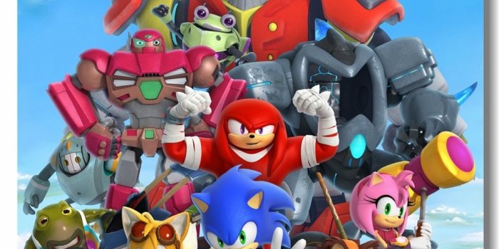 1000x1449 Custom Canvas Wall Decor Sonic Boom Poster Team Sonic Racing Wall