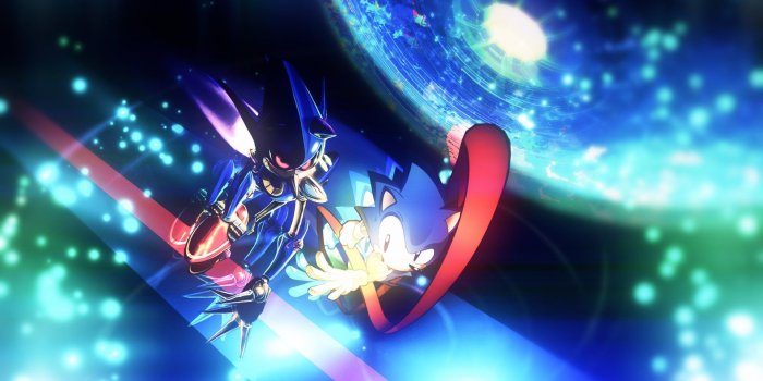 1920x1080 High Resolution Metal Sonic Hd Background Id - Sonic Cd Wallpaper