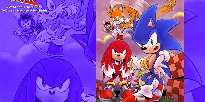 1680x1050 Sonic the Comic - Online!