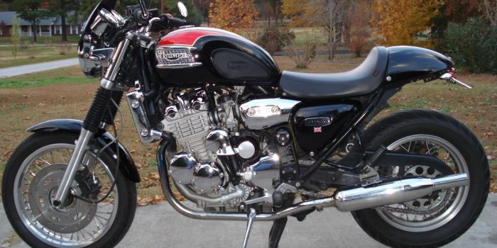 1024x768 Triumph Thunderbird Cafe Racer wallpapers, Vehicles, HQ Triumph