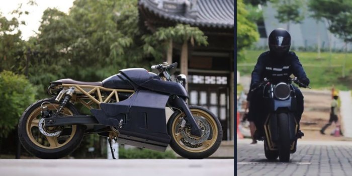 1920x1080 Custom Electric Cafe Racer Designed And Built In Singapore | EvNerds