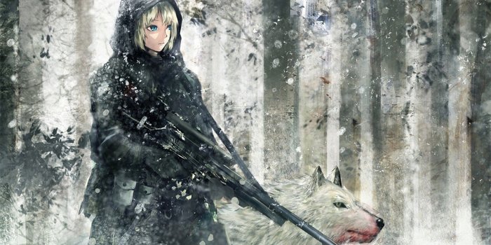 1920x1080 37+] Anime Wolf Girl Wallpaper on WallpaperSafari