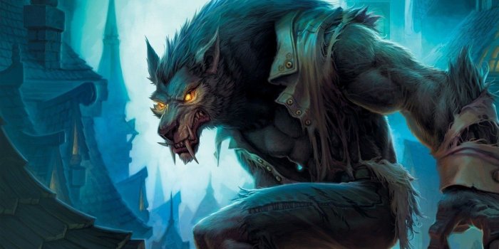 1600x900 HD Werewolf Monster Animated High Resolution Wallpapers