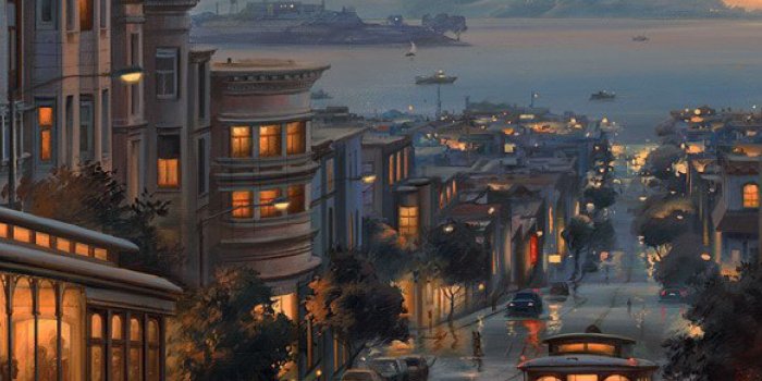 3280x4928 San Francisco, Cable Car Heavens #paisajeurbano | San francisco