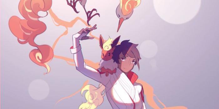 736x1104 Team Valor Candela Wallpaper High Resolution - Pokemon Go