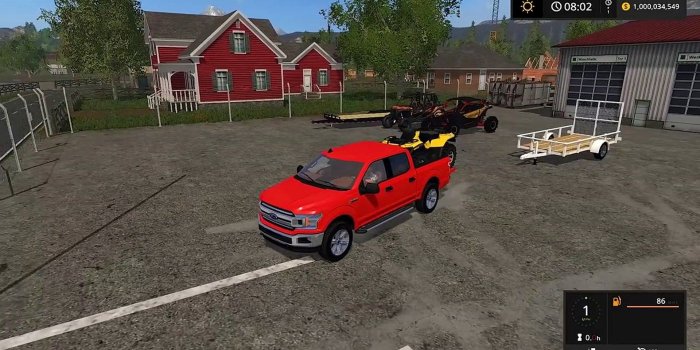 1920x1080 CAMPING IN MUDDY LANE FOREST! NEW POLARIS RANGER, 2018 F-350