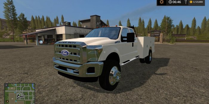 1920x1080 F550 service truck I took Johndeer19 and blacksmoke's mod and put