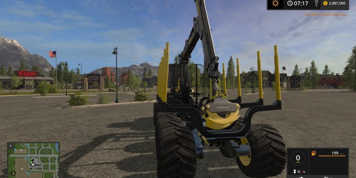 1920x1080 PONSSE W10 V1.0 FS17 - Farming Simulator 2019 / 19 mod