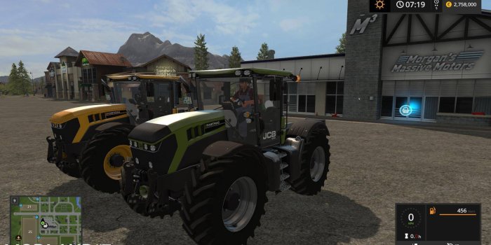 1920x1080 FS17 JCB Fastrac 4220 mod Farming Simulator 17