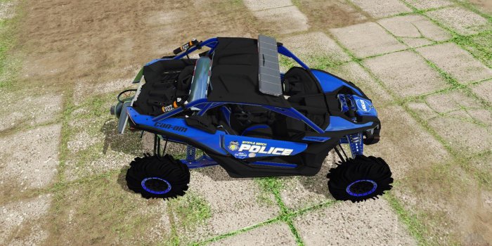 1920x1080 FS17 CAN-AM MAVERICK X3 POLICE V1.0 - Farming simulator 19 / 17