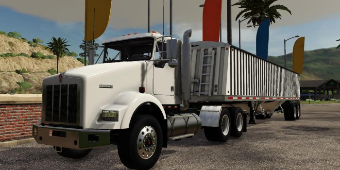 1920x1080 KENWORTH T800 V1.0.0.0 | LS17Mods.com - Farming Simulator 2019
