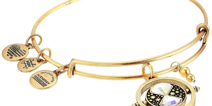 1920x1440 ALEX AND ANI Harry Potter Time Turner Bangle Bracelet in Metallic
