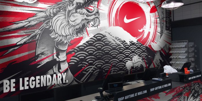 1920x1440 Daniele Caruso - Japanese Dragon - Nike