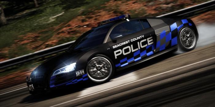 1366x768 Audi R8 Need For Speed Hot Pursuit Cop Free Hd Wallpapers | Audi