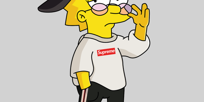 1280x1280 Lisa Simpson Hypebeasted in 2020 | Bart, lisa simpson, Bart