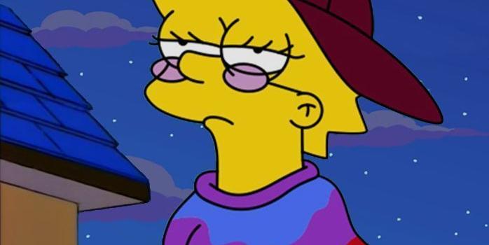 698x1584 Aesthetic Lisa Simpson Wallpaper Iphone - 698x1584 Wallpaper