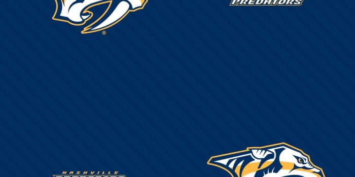 900x900 Nashville Predators: Stripes Pattern (Blue) - Officially Licensed