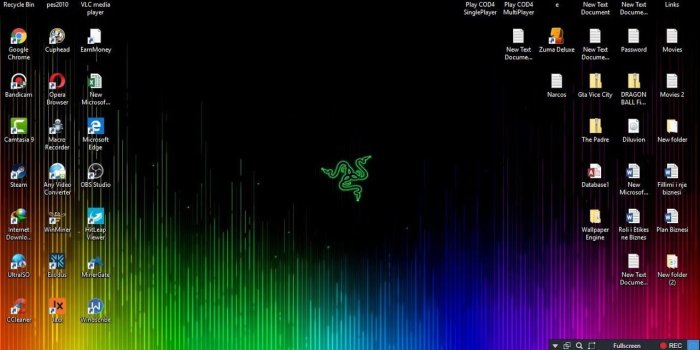 1280x720 Set As Desktop Background A Live Wallpaper (Razer Logo, Goku Ultra