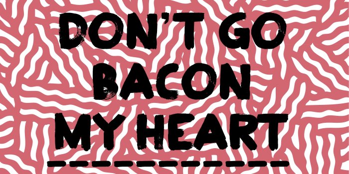 3867x2419 Snazzy Screens - Dress Your Tech With Bacon Wallpaper | Crush Magazine