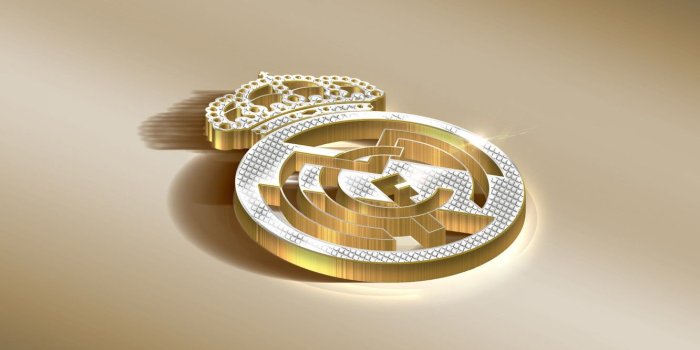 1332x850 Wallpaper Logo, Real Madrid, Real, Football, Golden, RMA, Soccer