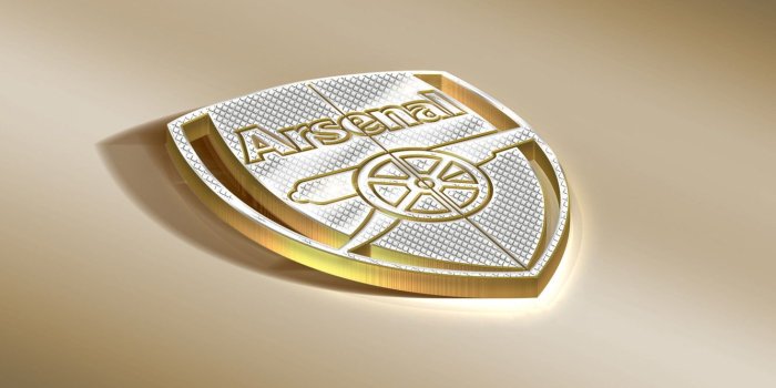 1332x850 Wallpaper Logo, Football, Arsenal, English Club, Golden, Emblem