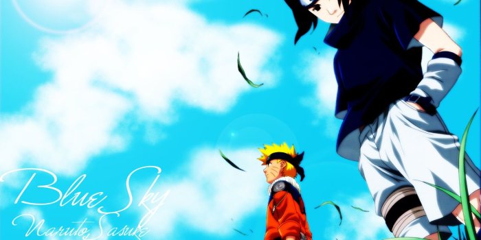 1280x1024 Naruto Wallpaper: Blue Sky - Minitokyo