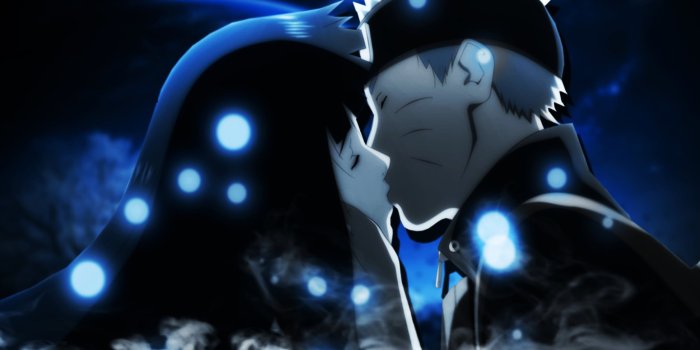 2560x1440 Naruto and Henata kissing illustration, anime, Uzumaki Naruto