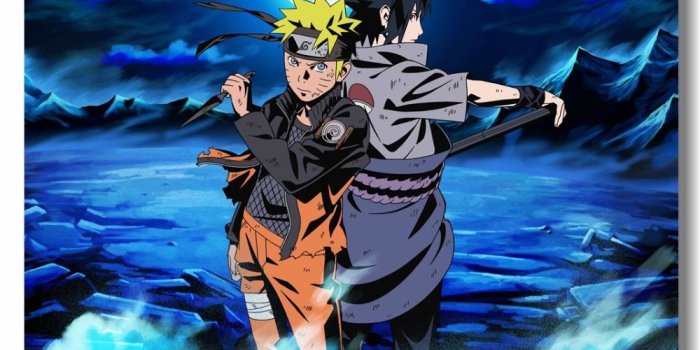 1000x1449 Custom Canvas Wall Paintings Uzumaki Naruto Poster Uchiha Sasuke
