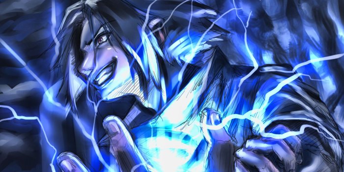 3840x2400 Download wallpapers Sasuke Uchiha, 4k, Naruto characters, blue