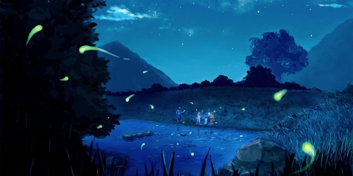 2000x1500 blue night haruno sakura uchiha sasuke naruto shippuden anime