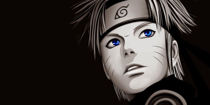 1920x1200 blue eyes naruto shippuden headbands selective coloring uzumaki
