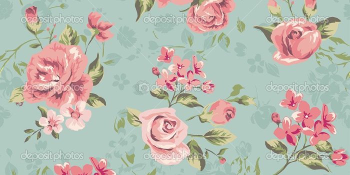 1023x874 Vintage Fl Wallpaper Pattern | HD Wallpapers Collection