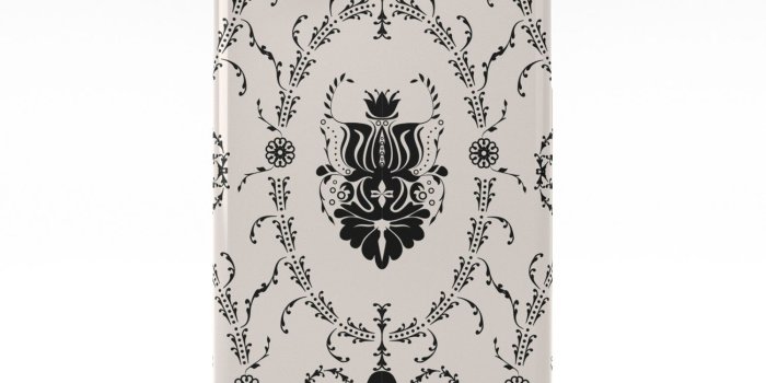 1500x1500 Seamless wallpaper background floral vintage iPhone Case by