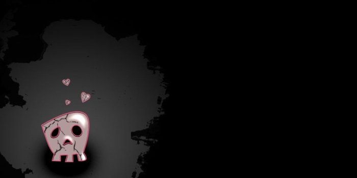 1024x768 Free download EMO Sad Love Skull wallpapers [1024x768] for your