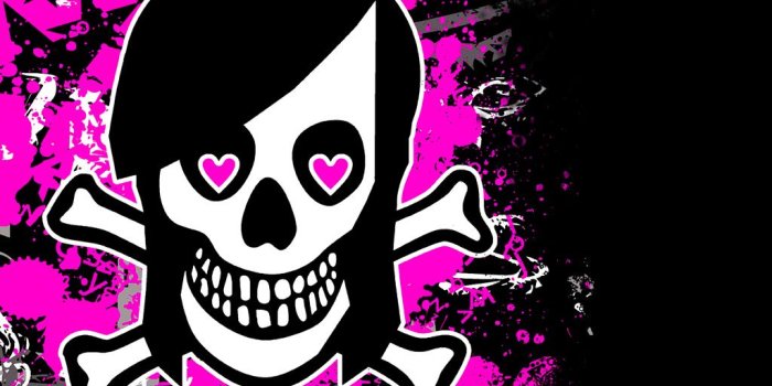 1024x768 Emo Skull Wallpaper posted by Zoey Peltier