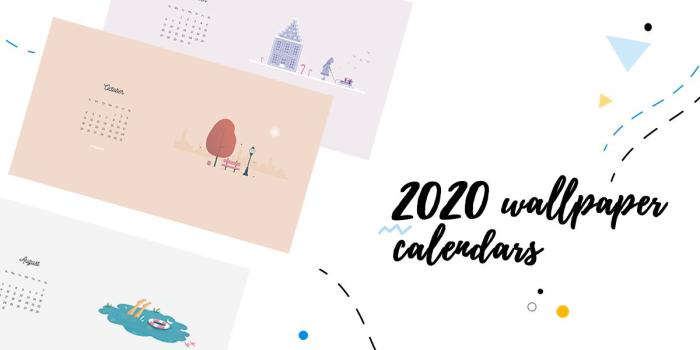 1200x675 Free 2020 wallpaper calendars (January - December) - Flipsnack Blog