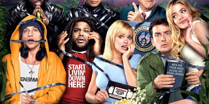 1024x768 Scary Movie 3, 2003, Anna Faris, Regina Hall, Simon Rex, Charlie