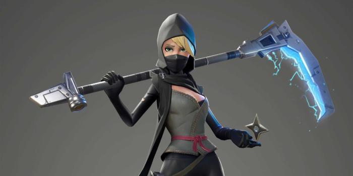 7680x4320 Fortnite Female Ninja HD Wallpaper (7680x4320)